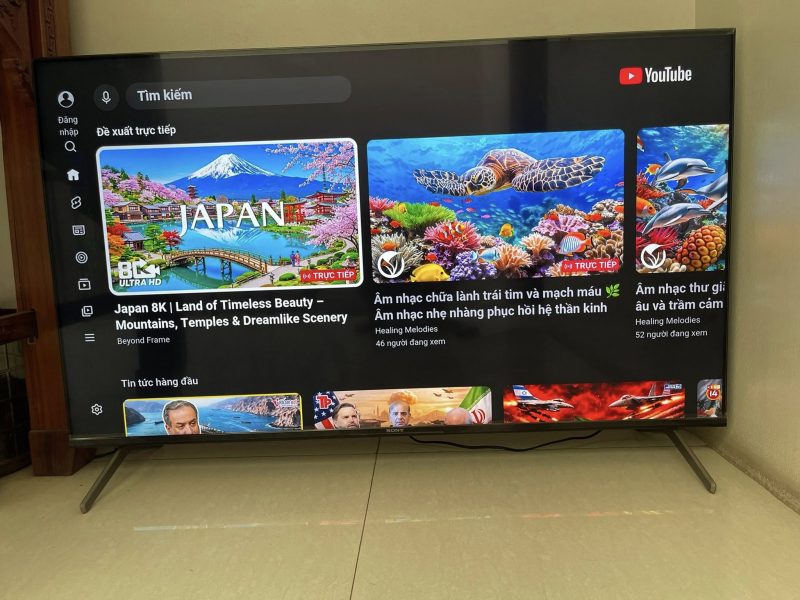 thay màn hình tivi chính hãng