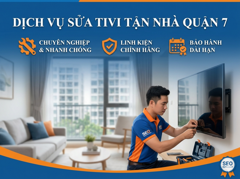 Nội dung: Sửa Tivi Tận Nhà Quận 7 Uy Tín | Linh Kiện Chính Hãng, BH 12T