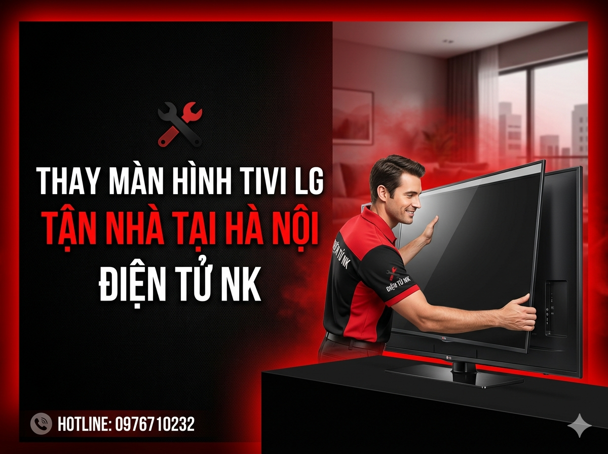 Thay Màn Hình Tivi LG Tận Nhà Tại Hà Nội: Uy Tín, Giá Tốt NK